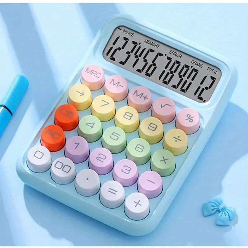 Teclado Calculadora Office 12 Digit Calculadora Mecânica