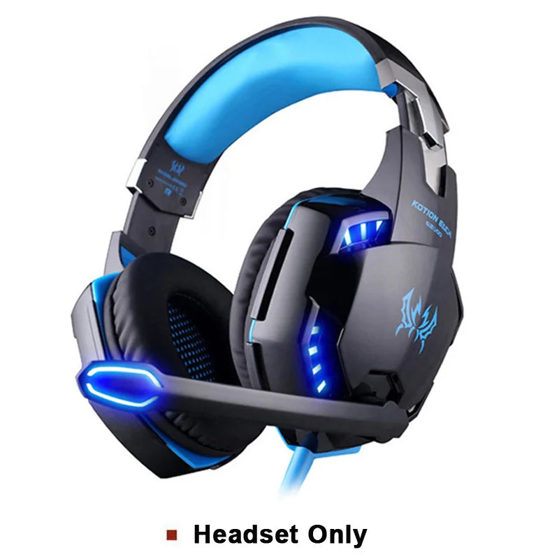Fone Gamer Headset  G2000 Stereo com Led