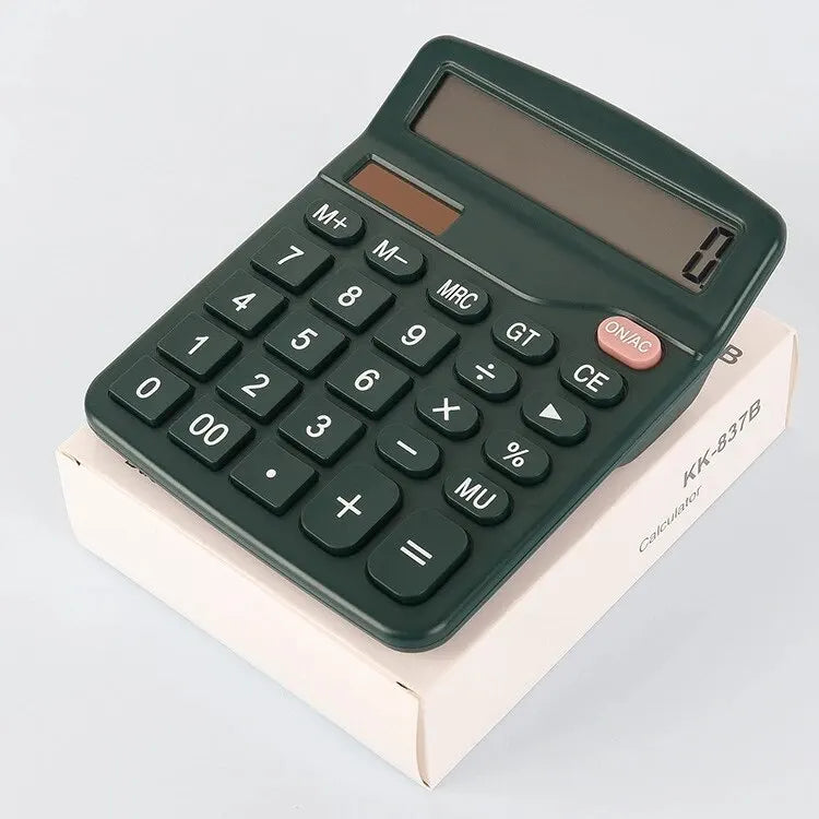 Calculadora alimentada por energia solar
