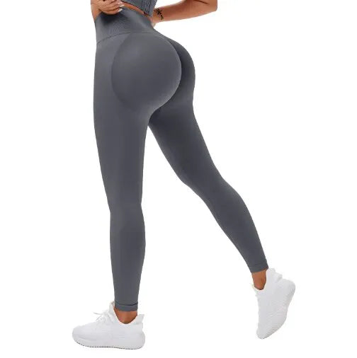 Calça de Yoga Cintura Alta e Bumbum de Pêssego
