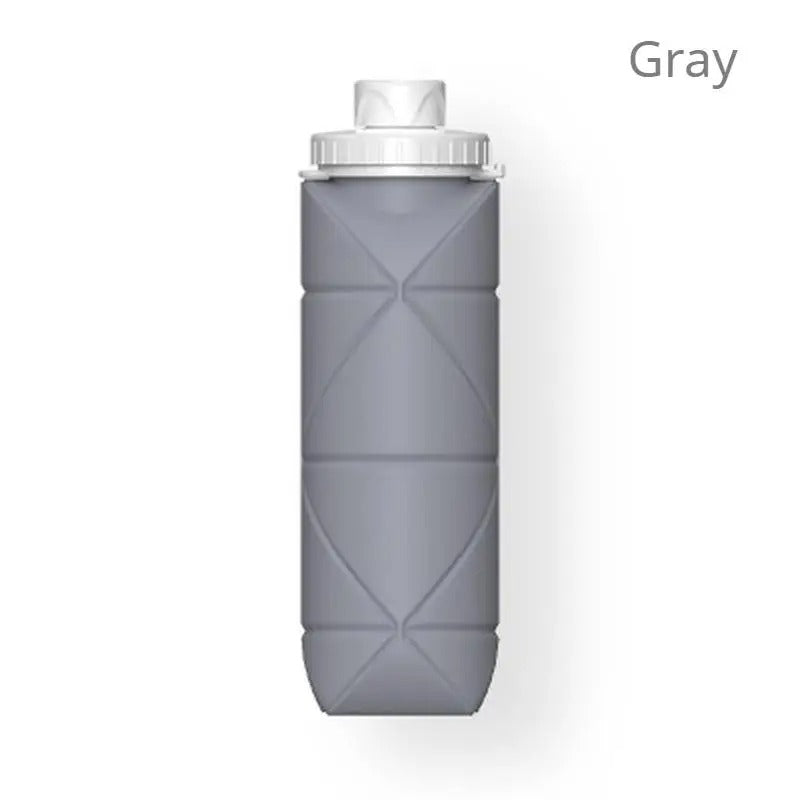 Garrafa de Água Dobrável de Silicone