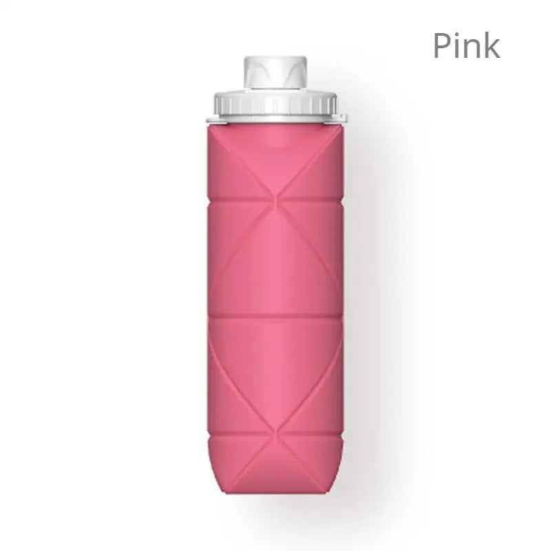 Garrafa de Água Dobrável de Silicone
